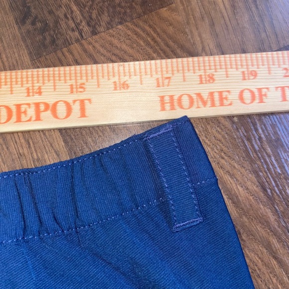 Banana Republic Comfort Flat Front‎ Shorts Mens 36 Stretch Wicking Blue New - Picture 5 of 9